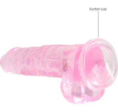 RealRock - Realistyczne dildo z jądrami 21 cm